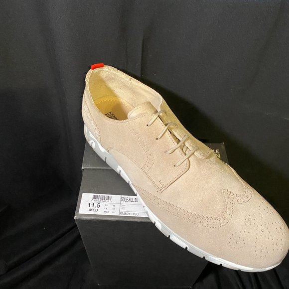 Kenneth Cole Sued Wing Tips - Picture 4 of 4